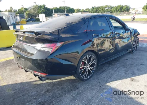2023 Hyundai Elantra N from USA, damaged, VIN KMHLW4AK4PU014078